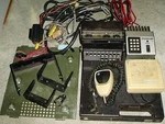 Motorola Syntor Radio T74SRA3200BK Control Head Speaker Mic Cable Brackets. Fixed Price $374.99.