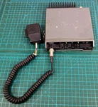 Maxon CM-4020-A Uhf Desktop Transceiver Radio Gray Mic Untested. Fixed Price $11.98.