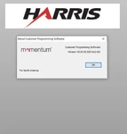 Harris Momentum Programming Software Version V6.05.05.020.NA2.MO For HDP150. Fixed Price $21.14.