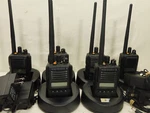 Vertex Motorola VX-P824 P25 Digital Vhf 136-174MHZ Portable Radios W/new Batts. Fixed Price $1200.00.