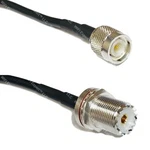 RFC240UF Tnc To Uhf Female Bulkhead Cable Fast-ship Lot. Fixed Price $58.18.
