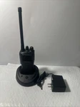 Motorola Radius CP150 Uhf 4 Channels Two Way Radio AAH50RCC9AA1AN Complete Set. Fixed Price $64.59.