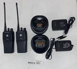 2X Motorola PR400 Uhf Radio 16 Channels 438-470 Mhz AAH65RDC9AA2AN. Fixed Price $199.61.