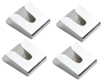 4 Lot Roadpro RP-232C Cb Radio Microphone Holder Double Sided Tape Style-chrome. Fixed Price $15.95.