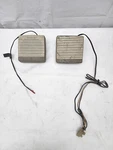 Lot Of Vintage General Electric Speakers Cb 2-WAY Police PLI9C320302G. Fixed Price $24.99.