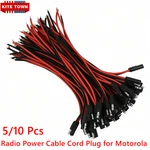 5/10 Pcs Radio Power Cable Cord Plug For Motorola Gm Xpr Xtl Cdm Cm Maxtrac. Fixed Price $14.99.