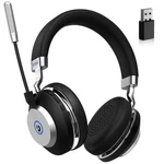 Wantek Wireless Headset With Microphone Usb-dong Bluetooth Earphone For Pc/phone. Fixed Price $35.97.