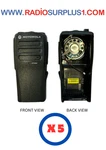 5 X Motorola CP200D Complete Housing Only - Black PMLN7874A. Fixed Price $245.00.