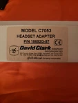 New David Clark Headset Adapter Model C7053. Fixed Price $45.00.