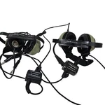 Lot Of 2 David Clark H6041 Headsets Microphone 40416G-03 + 40666G-01 Adapter. Fixed Price $103.49.