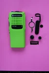 Green Motorola HT750 16 Channel Refurb Housing Kit. Fixed Price $20.95.