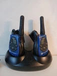 Pair Of Motorola T5720 5-MILE Gmrs/frs 2-WAY Talkabout Radios # 21-1916. Fixed Price $28.00.