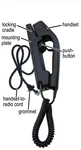 Tait Tm Telephone Handset-tdma, Model: T02-00004-0101, Cord. Fixed Price $135.00.