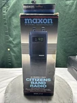 Vintage Maxon Citizens Band Radio Model 27-LP 40 Channel 5-WATT Not Tested. Fixed Price $30.00.