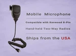 Ptt Speaker Mic For KMC-30 Kenwood Mobile Radio TK-7100 NX-900, RJ-45 Connector. Fixed Price $15.99.