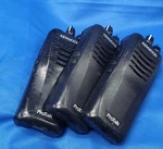 (3) Kenwood TK-3400 Protalk 4CH Uhf Two-way Radio *power On*. Fixed Price $104.99.