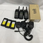 Lot Of 3 Tait TP8100 Handheld Radio 400-470MHZ TPCH5A Accessories. Fixed Price $94.11.