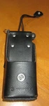 Motorola 2-WAY Genuine Leather Radio Holster NTN8036B With Belt Loop Clip. Fixed Price $25.00.