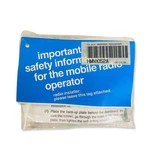 Motorola Mic Hang-up Clip & Mounting Hardware Kit For HMN1052A. Fixed Price $14.96.