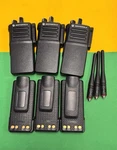 3X Motorola Xpr 7380E Two-way Radios 800/900MHZ AAH56UCC9WB1AN W/batteries. Fixed Price $349.99.