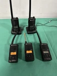 *lot Of 5* Motorola CP110M W/ Display H96MCD9AA2AA Two Way Radio And Chargers. Fixed Price $679.99.