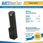 3.7V 700MAH Li-ion Battery For Yaesu Vertex FNB-52LI VX-1R. Fixed Price $30.05.