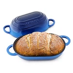 Enameled Cast Iron Bread Oven 2 Qt (blue), Non-stick Single Loaf Br.... Fixed Price $56.37.