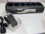 New Rca CHU6 Multi Unit Charger For Motorola CP200D CP150 PR400 And R2. Fixed Price $275.00.