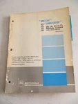 Motorola Micor Compa-station Base Radio Remote Control Instruction Manual 1975. Fixed Price $9.99.