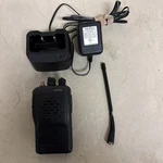 Vertex VX-210U Uhf Radio W/ Charger #8. Fixed Price $13.00.