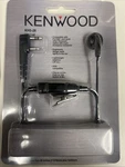 Kenwood KHS-26 Black Ear Only Headsets Microphone Clip Chip Line. Fixed Price $15.00.