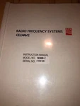 Celwave Radio Frequency Systems Rfs Equipment Manual -2 Or TBD800-4. Fixed Price $19.00.