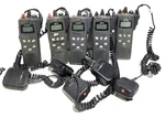 Lot Of Macom Harris P5100 MAHM-S8DXX-IS2 Radio W/ Microphone Sold As. Fixed Price $225.00.