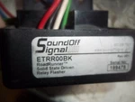 Soundoff Head Light Flasher Part Number ETRR00BK. Fixed Price $39.99.