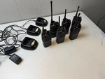 Lot Of 6 Rca Digital Two-way Radios RDR2325 Prodigi Uhf 400-470 Mhz & Chargers. Fixed Price $199.95.