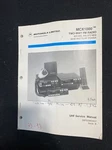 Motorola MCX1000 Two Way Fm Radio Uhf Service Instruction Manual. Fixed Price $24.99.