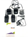 Arcshell AR-5 Long Range Two-way Radios With Earpiece 2 Pack Walkie Talkies. Fixed Price $22.00.