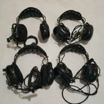 Lot Of 4 Motorola HMN9021A Over The Heavy Duty Headset Microphone (parts). Fixed Price $99.00.