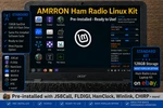 Amrron Radio Laptop Kit 128GB Standard Hamclock Digital Modes JS8CALL Fldigi. Fixed Price $135.95.
