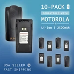 10X Li 2500MAH Round Battery For Motorola Radio NNTN4497 4970, CP200 Xls, EP450. Fixed Price $208.00.