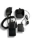 Vertex Standard (motorola) VX-451-G7-5 Two Way Radio W/ Charger, Battery, Mic. Fixed Price $120.00.