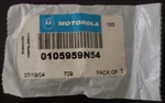 Motorola 0105959N54 Mic Clip W/screws Lot Of. Fixed Price $9.99.