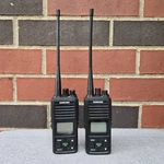 2X Samcom FPCN10A Uhf Handheld 2-WAY Radio System Black Used. Fixed Price $59.99.