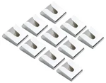 10LOT Roadpro RP-232C Cb Radio Microphone Holder Double Sided Tape Style-chrome. Fixed Price $29.95.