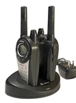 Cobra Microtalk PR3800 2-WAY Radio Set Of With Charging Base And Cords Walkie. Fixed Price $21.62.