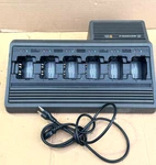 Motorola 6-BAY Radio Battery Charger NTN1177B. Fixed Price $44.95.