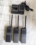 Mint! 3 Lot Low Band Motorola MT1000 H41GCU7160AN Radio Walkie-talkie Working. Fixed Price $265.00.