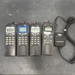 3X Ma-com -1X P7260 Portable 2-WAY Radios Lot Of 4. As Is. Fixed Price $60.00.