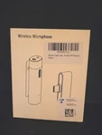Wireless Microphone For Smart Mini Lapel With Earphone. Fixed Price $9.95.