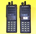 100% Untested Lot 2X Motorola HT1000 H01RDC9AA3CN Uhf 403-470MHZ Two Way Radio. Fixed Price $29.01.